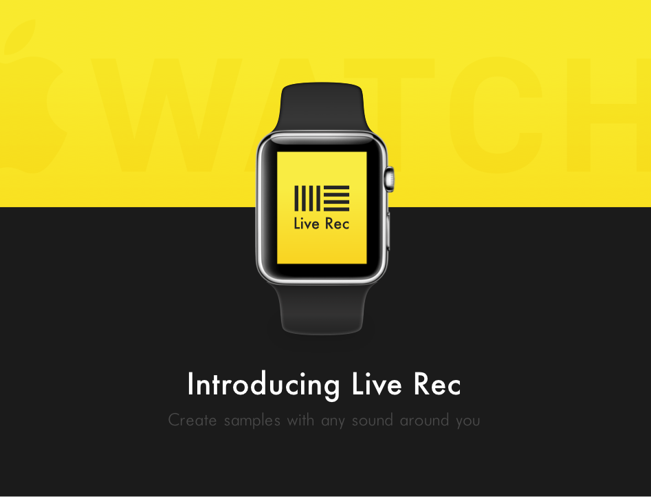 Live Rec Wearable Interface